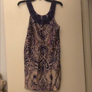 Free People - purple Bohemian dress